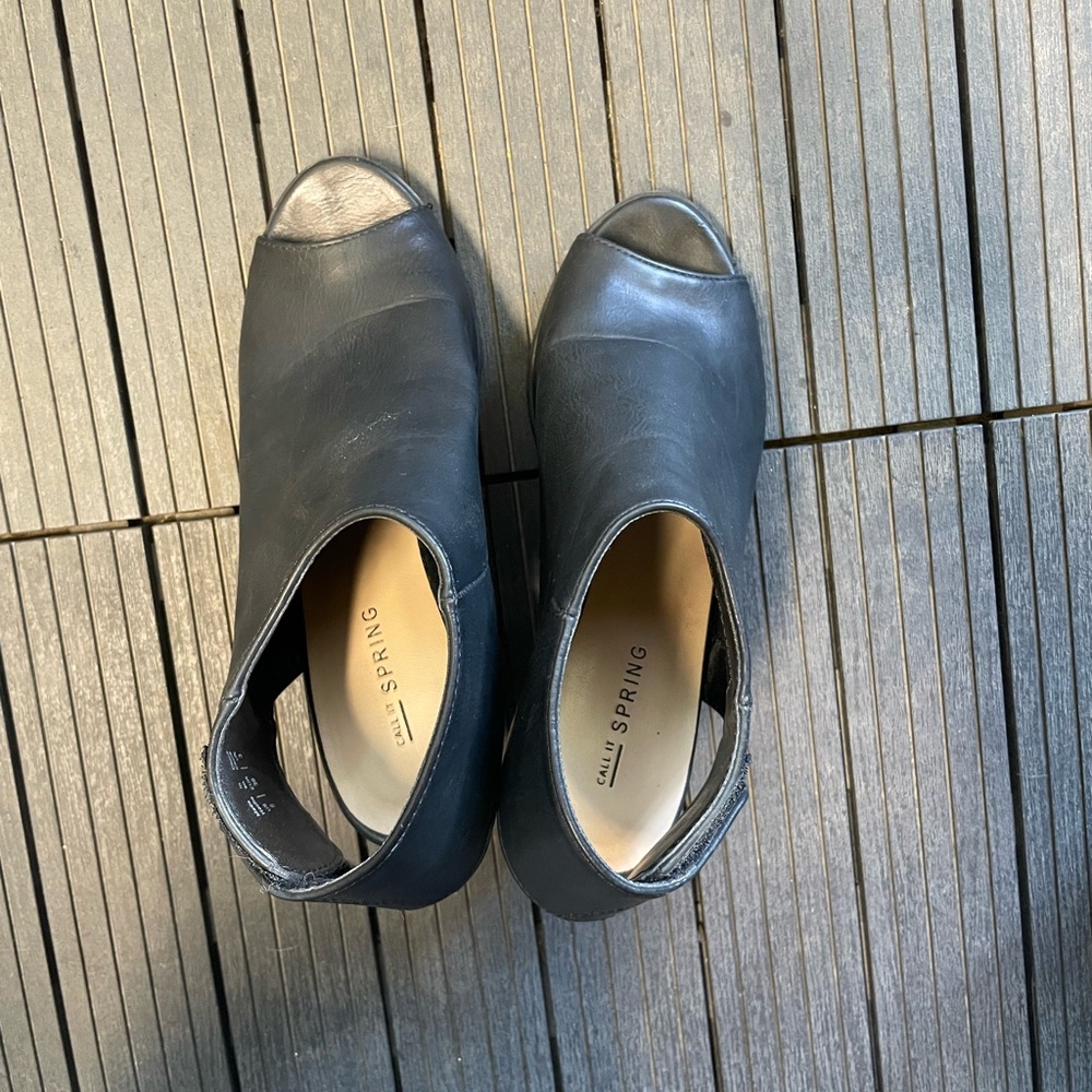 Call It Spring Open Toes Booties